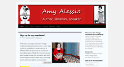 Desktop Screenshot of amyalessio.com